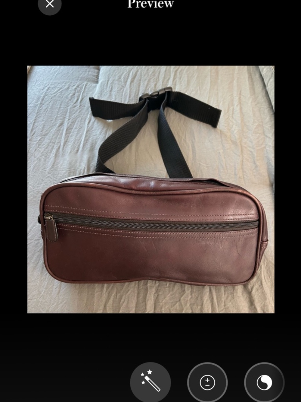 Boulder Ridge Genuine Cowhide Fanny Pack.